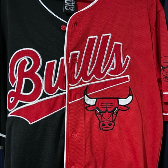 ultra game Other - Red, black Chicago bulls jersey